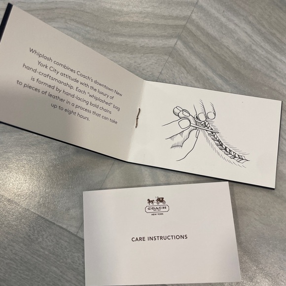 Coach Dakotah 34397 Cream Leather Shoulder Bag - Picture 16 of 16